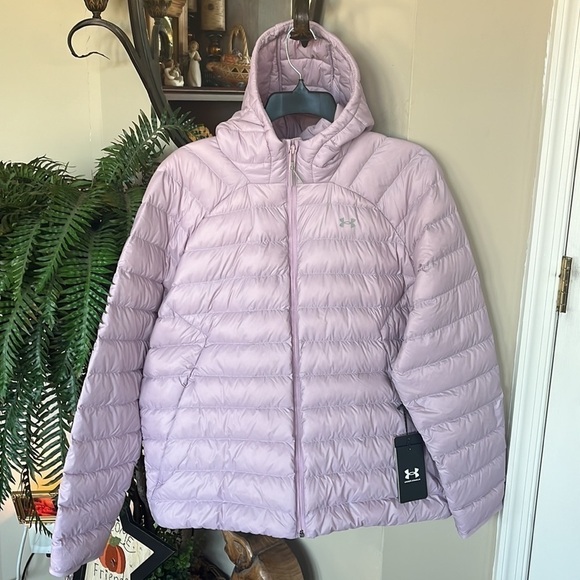Brand New Under Armour Storm Feather Down 2.0 Zippered Hooded Puffer Jacket - Picture 1 of 12